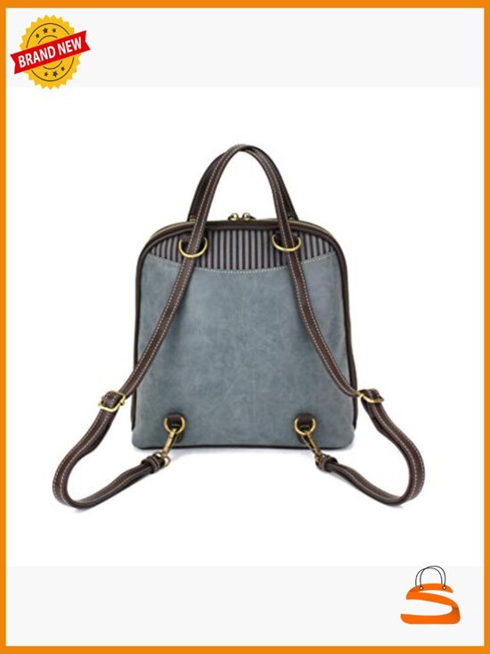 Convertible Backpack Purse with Adjustable Strap - Fits iPad Pro & Kindle main image 5